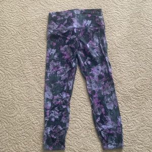 Floral Lululemon Leggings